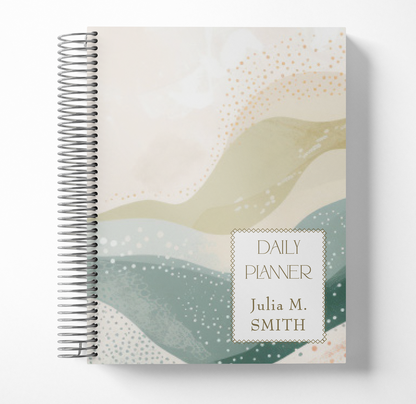 Thrive Daily Life Planner - Watercolor Waves