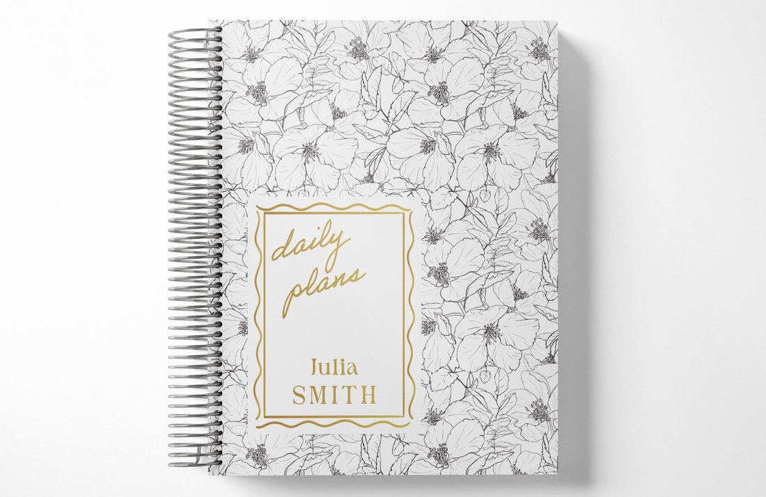 Thrive Daily Life Planner - Floral Lines