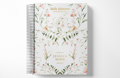 Thrive Daily Life Planner - Wispy Floral
