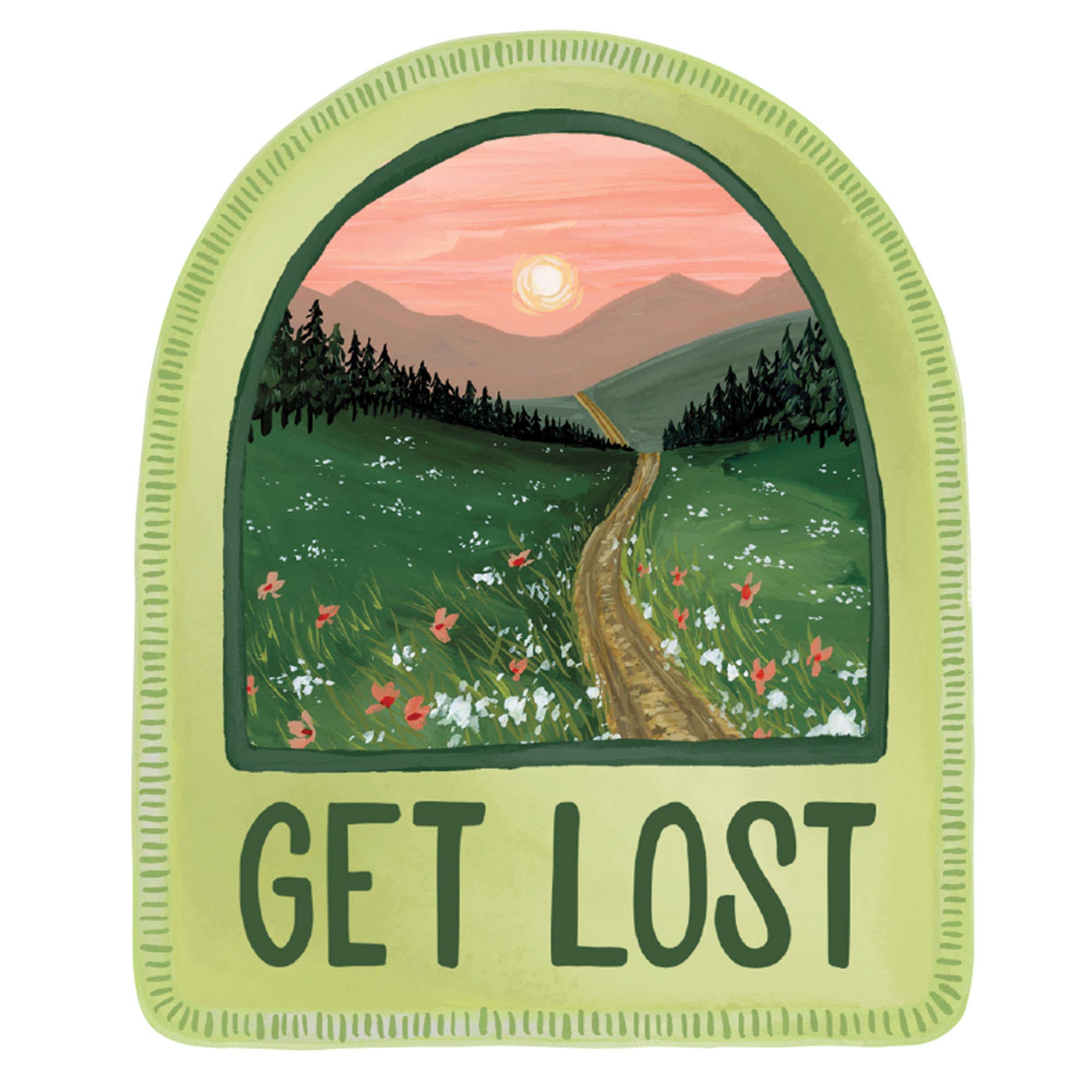 Get Lost Decal