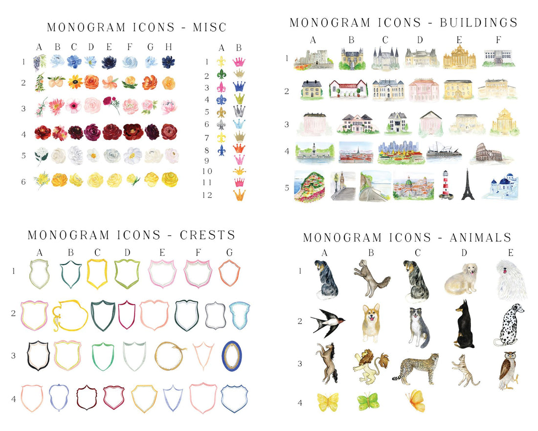 Soft Coral Crest RSVP