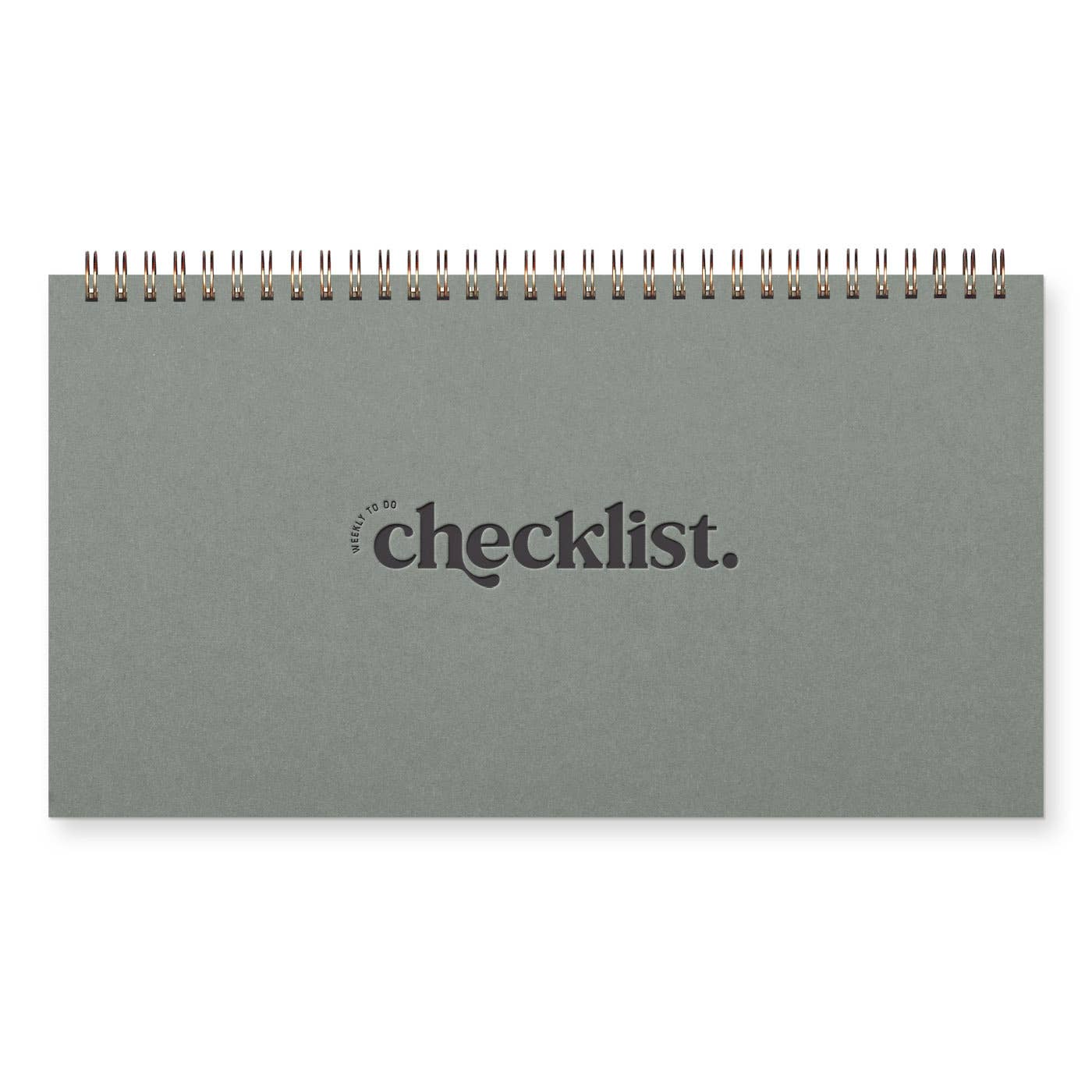 Weekly To Do Checklist Planner