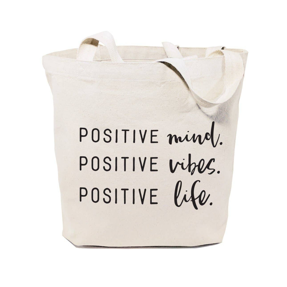Positive Mind Positive Vibes Tote and Handbag