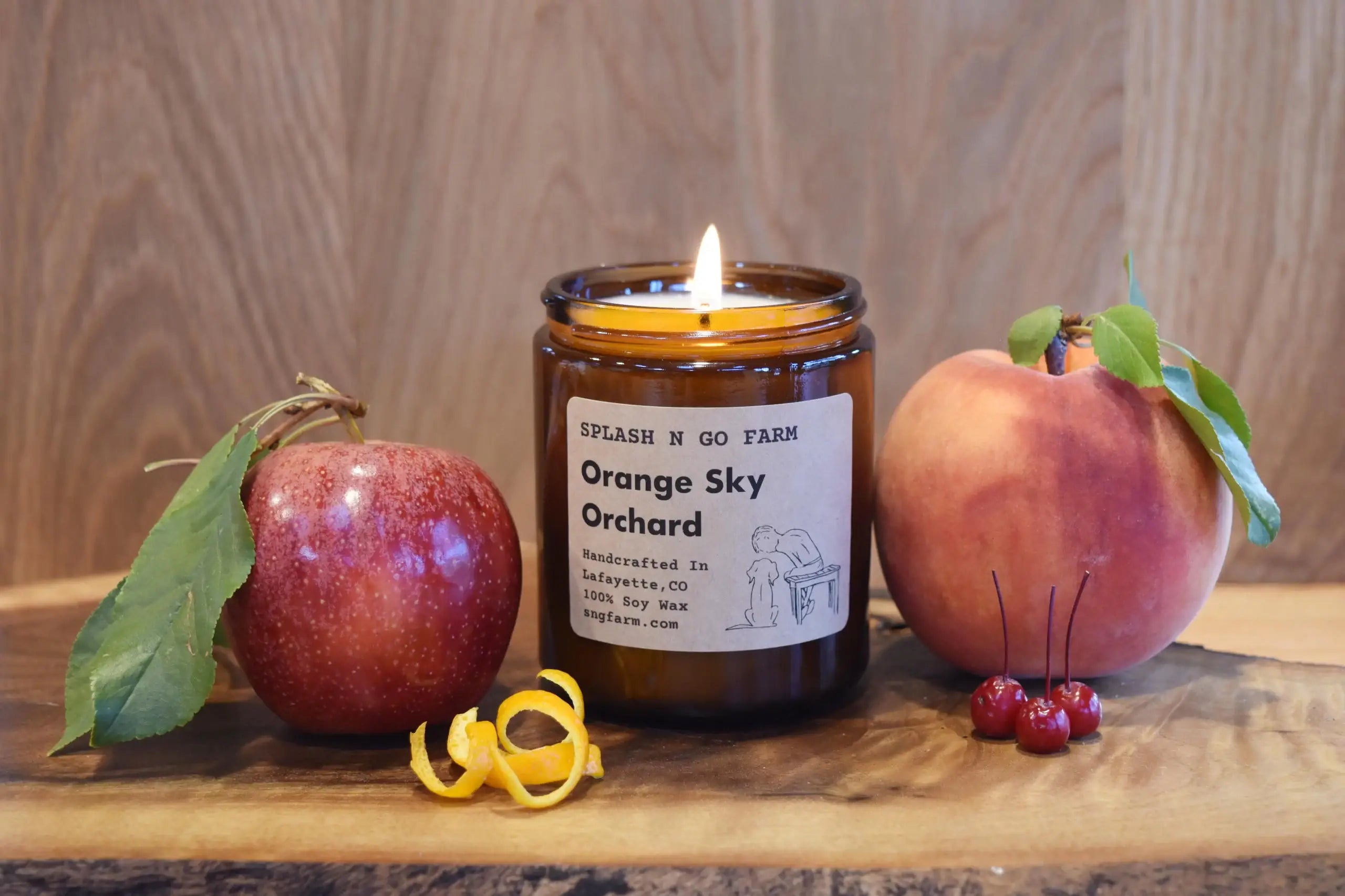 Orange Sky Orchard Soy Candle