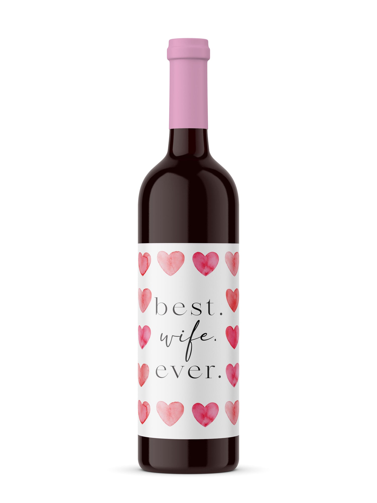 Be My Valentine Wine Bottle Labels
