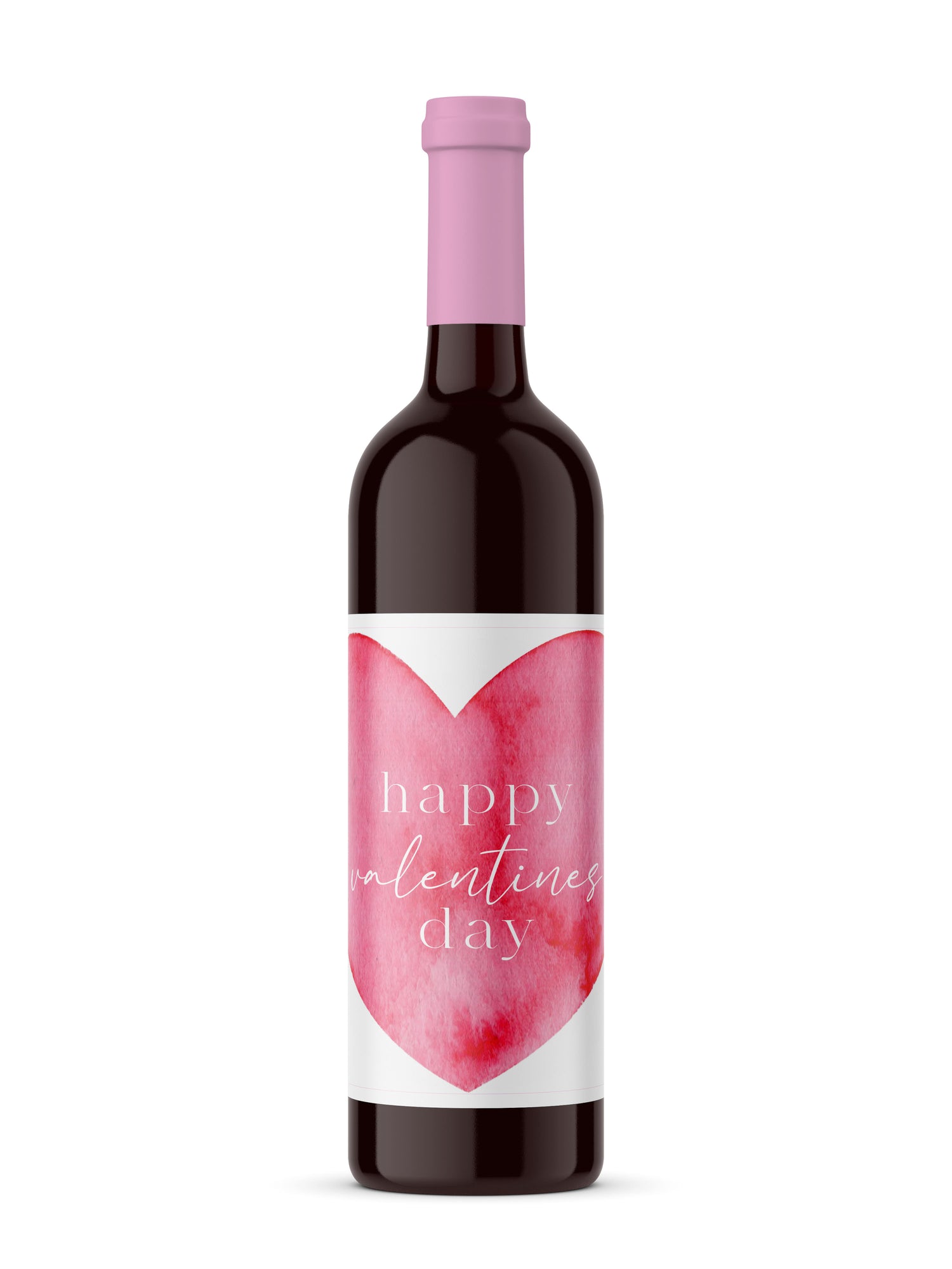 Be My Valentine Wine Bottle Labels