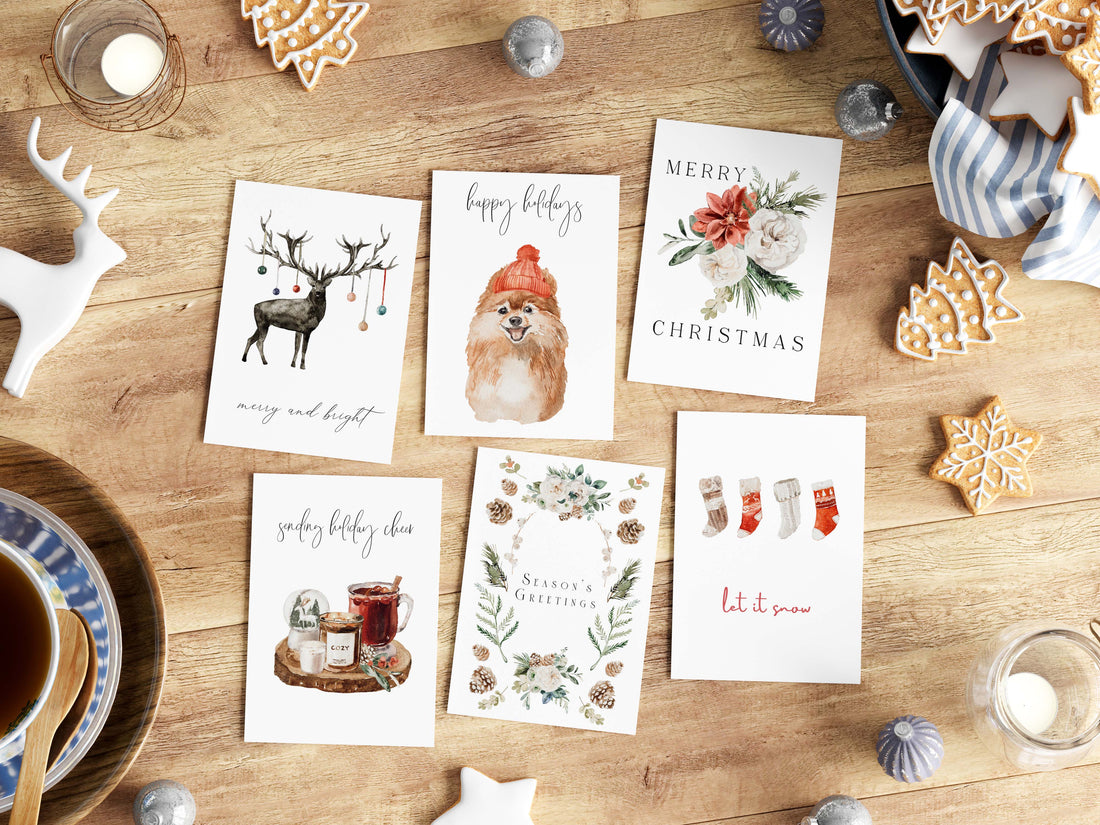 Note Cards - The Holiday Variety Set (24 pack)