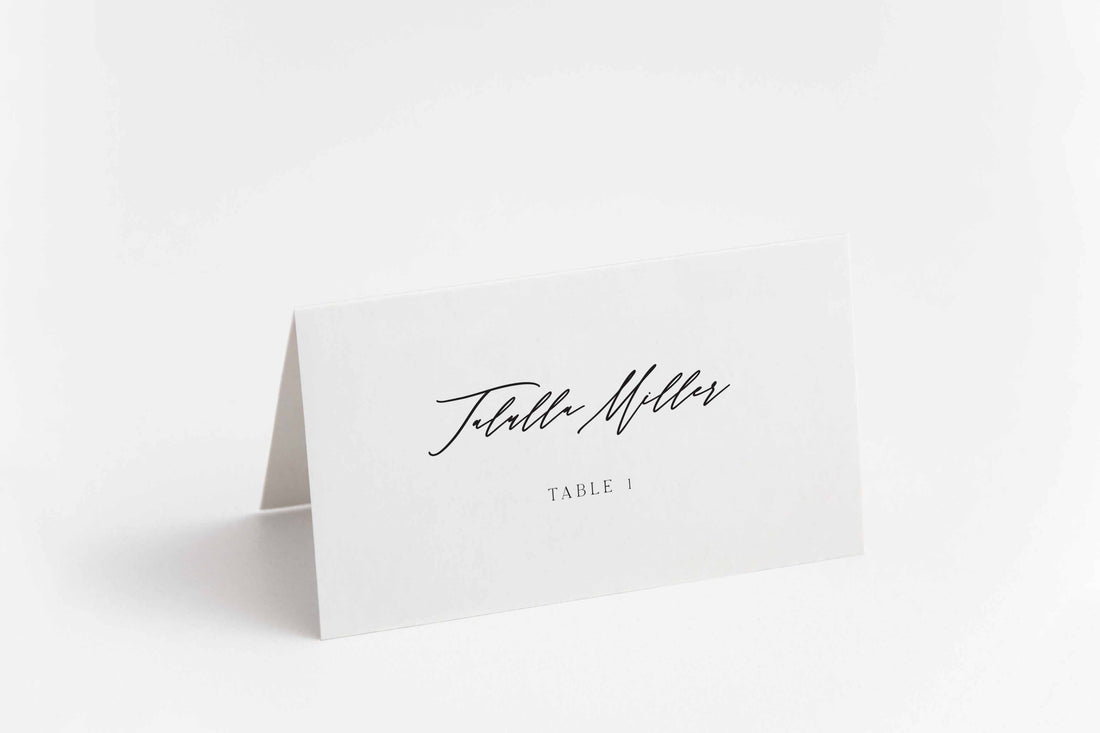 Talulla Place Card