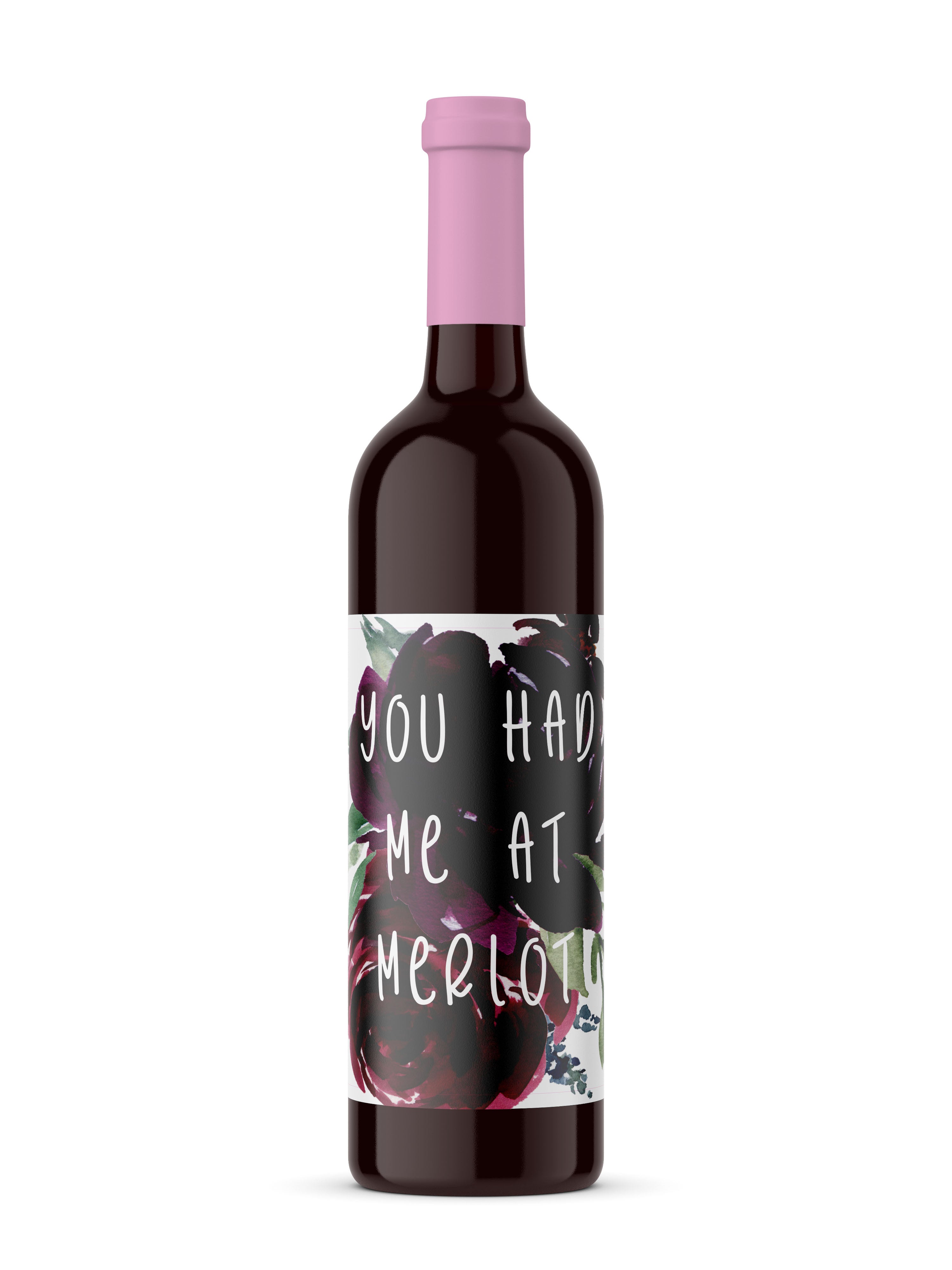 Be My Valentine Wine Bottle Labels