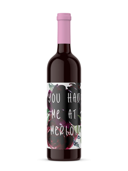 Be My Valentine Wine Bottle Labels