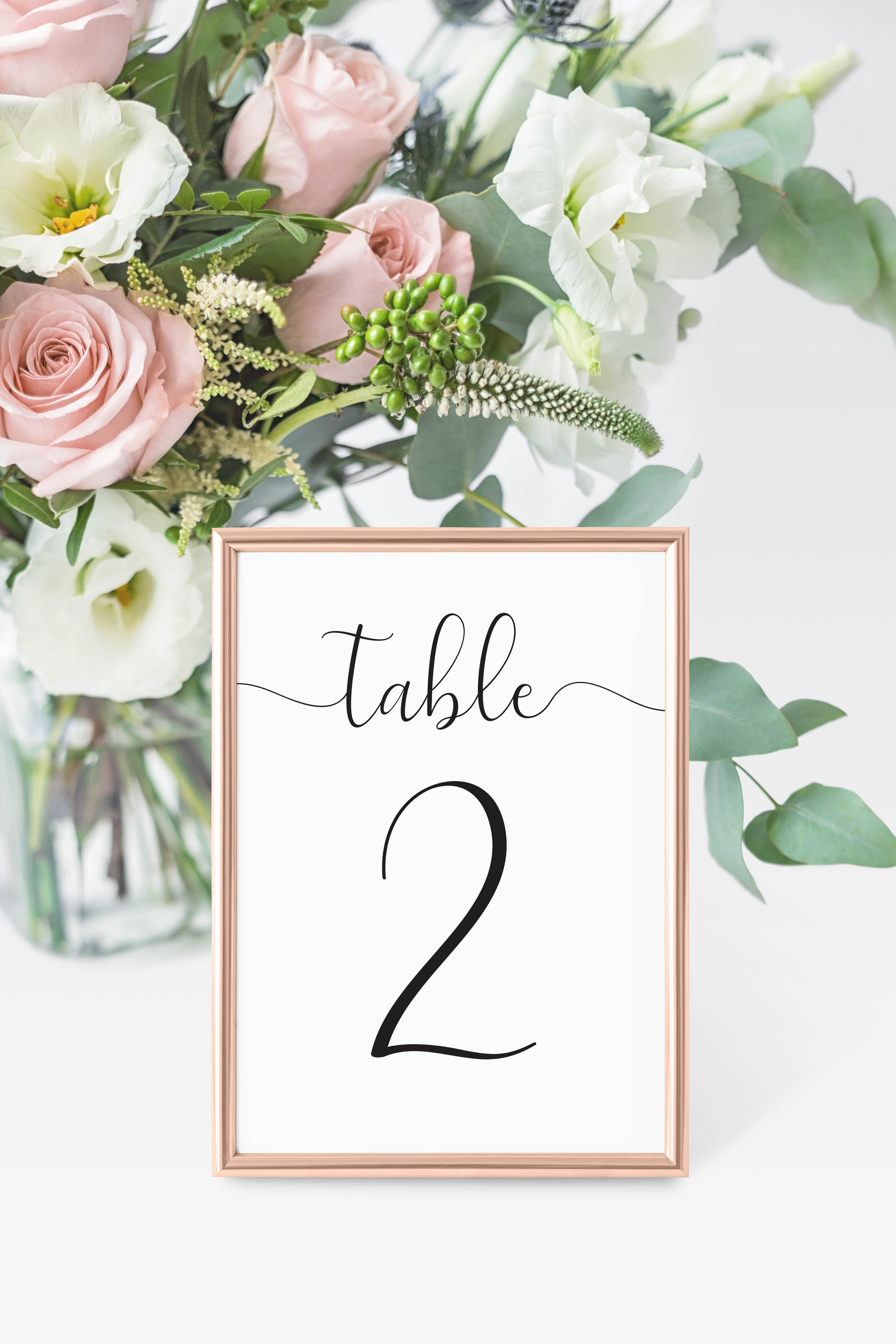 Avery Table Number