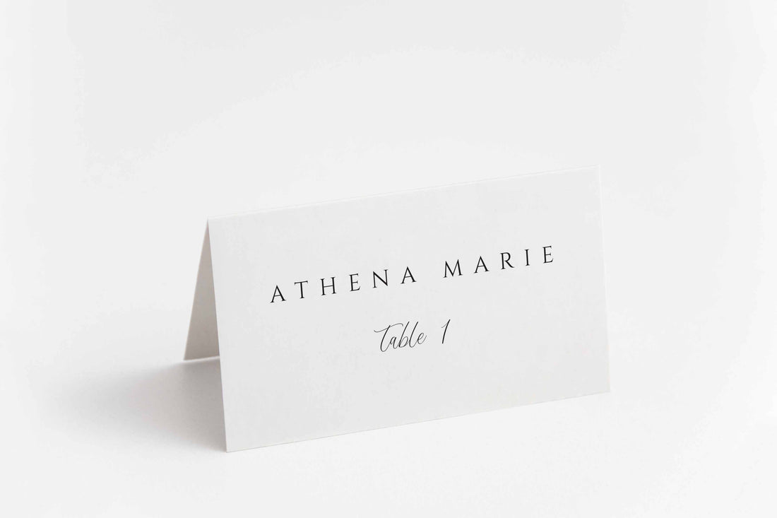 Athena Place Card
