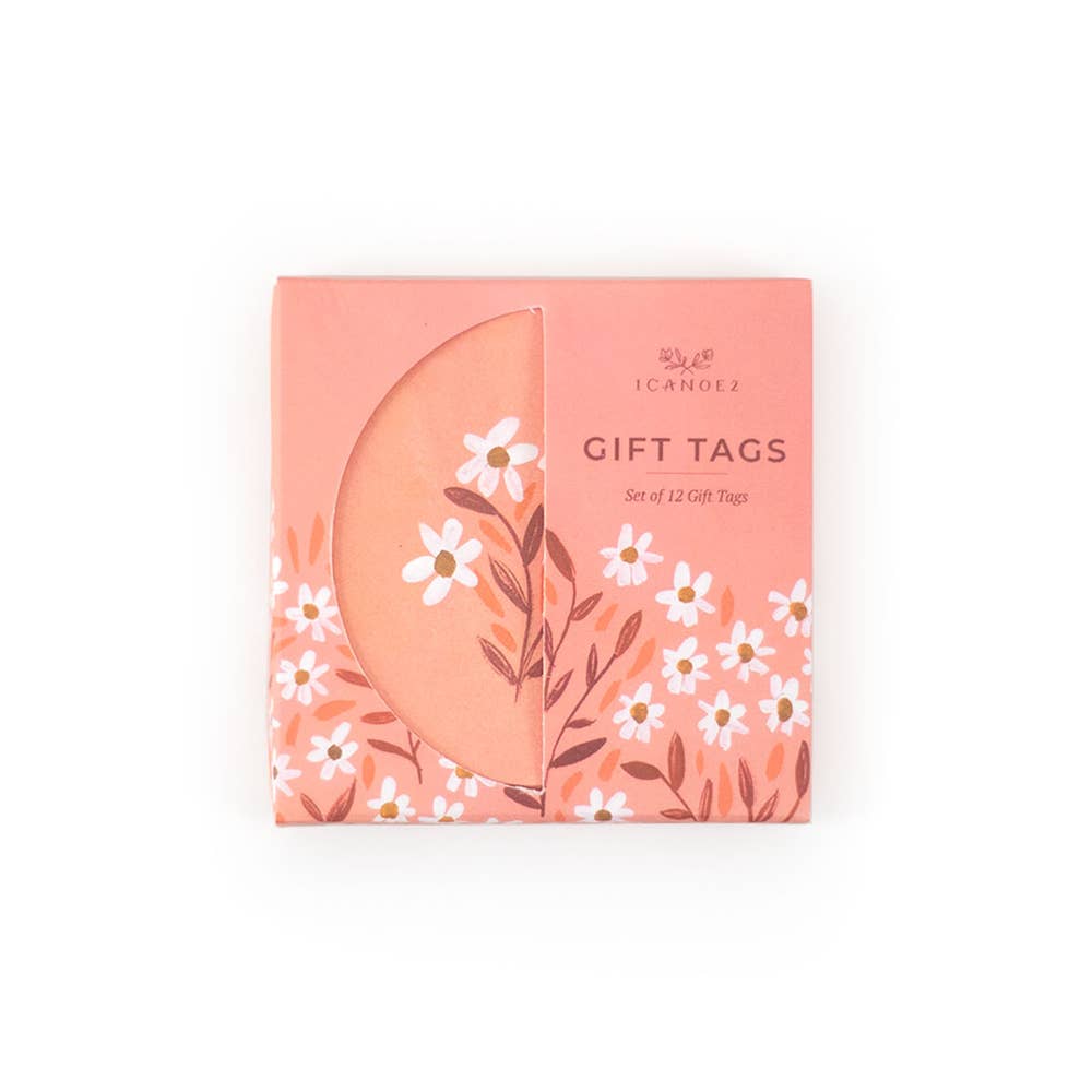 Pink Daisy Gift Tags